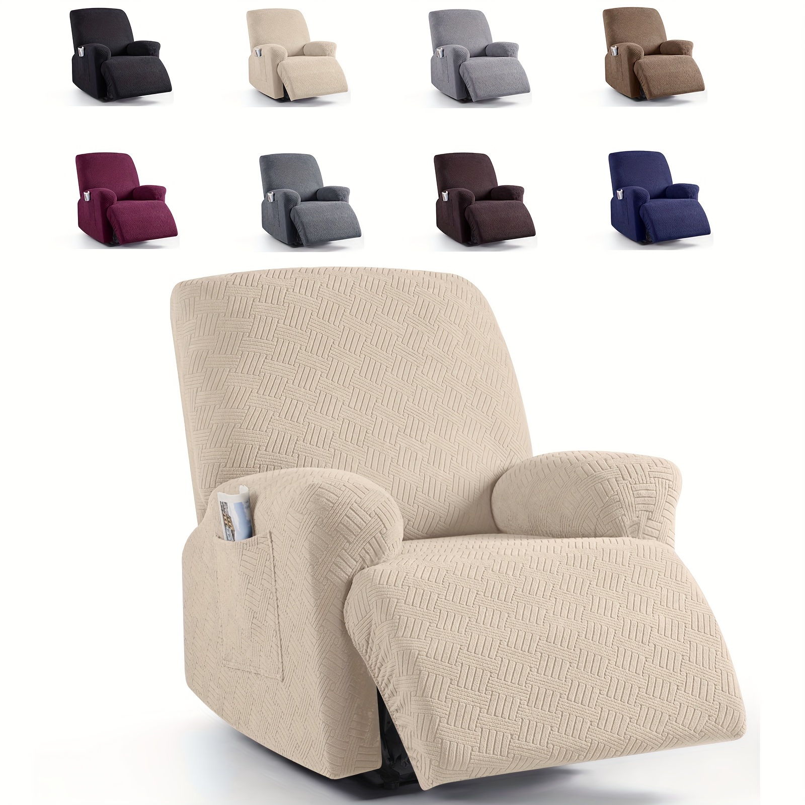 Copripoltrona Chesterfield 1 Posto Elasticizzato Copridivano Fodere per Poltrona senza Braccioli Coprisedia Protettiva Copripoltrona Relax Club Fodere Poltrona da Cocktail ( Color : C , Size : 1PC