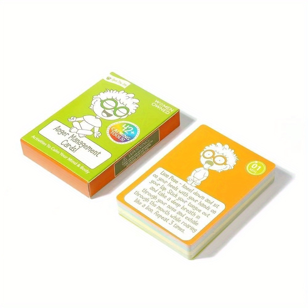 Emotional Control Mindfulness Cards, Perfect Gift for Any Occasion