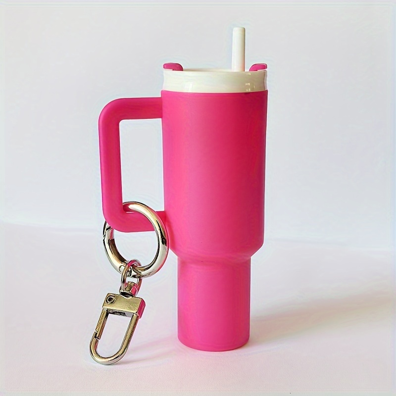 cup keychain for backpacks         pvc   simulation     key         for decor       key             details 8