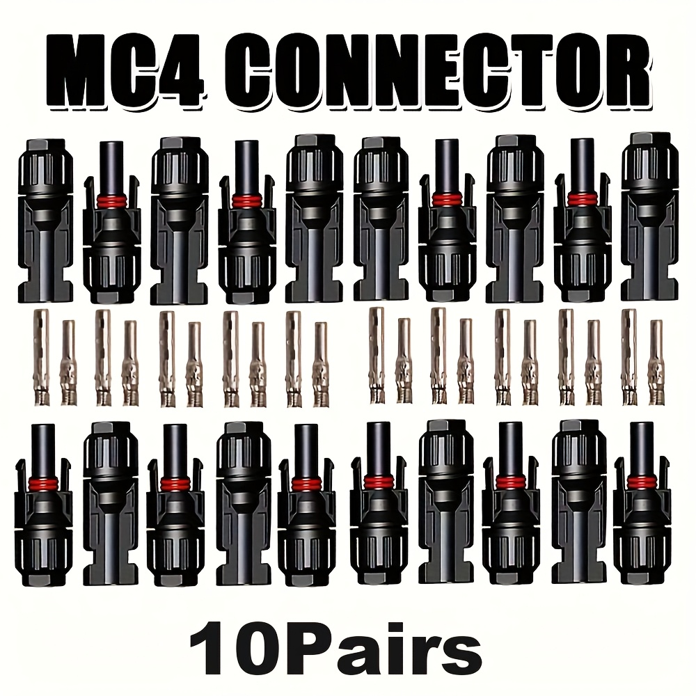 

10pcs Mc4 Connectors