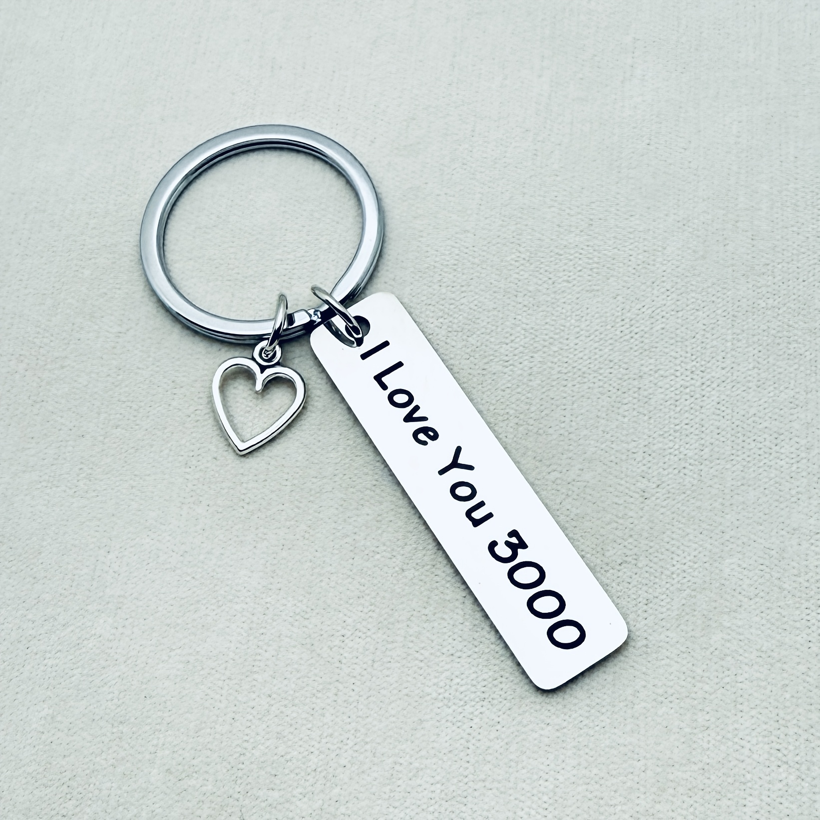 TEMU 1pc, "i Love You 3000", An Interesting Keychain, A Fan Gift Key Chain, A Gift For , Daughters, Fathers