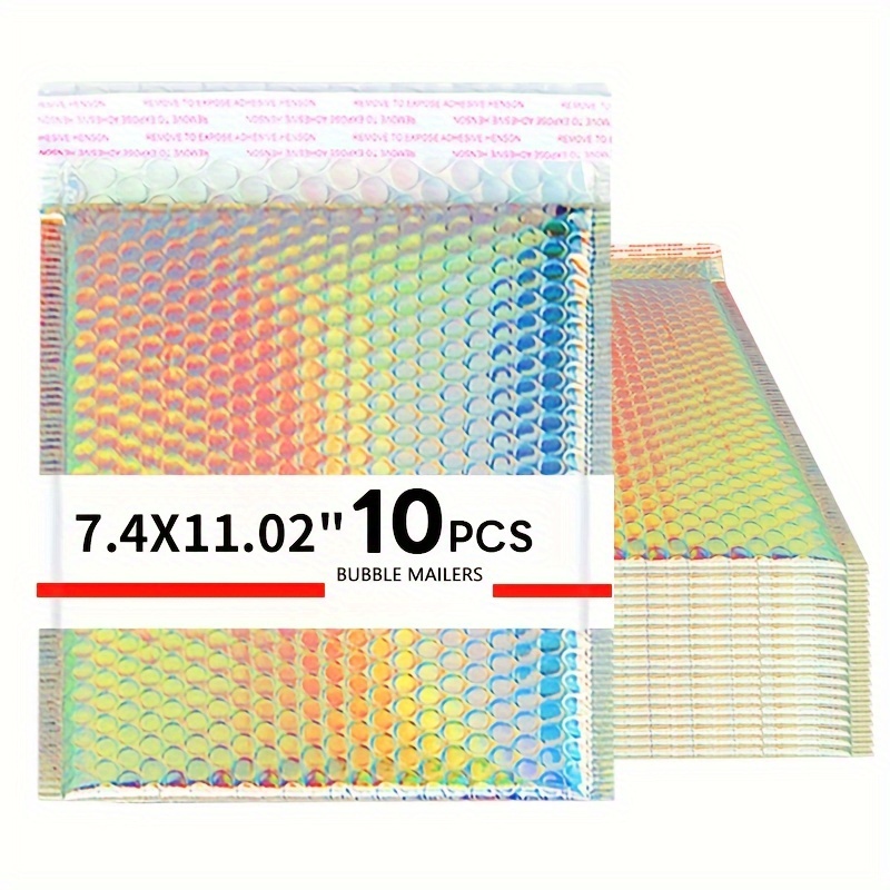 

19cm*28cm+4cm-10pcs Colorful Bubble Mailers Padded Envelopes Mailers, Small Business Packaging, Shipping Envelopes, Packaging Bags, Shipping Supplies