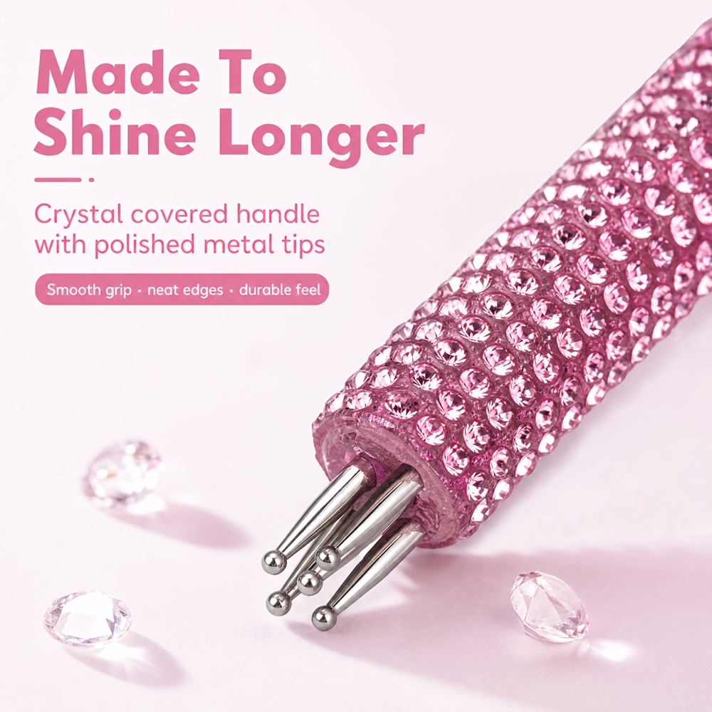 Upgraded Dual-Head Shiny Nail Dotting Pen for Nail Art