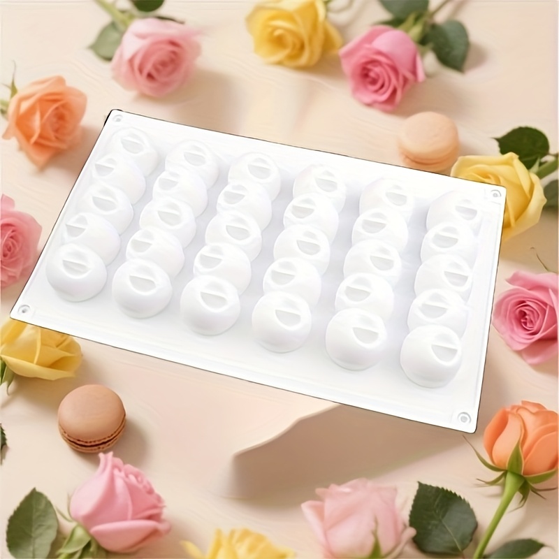 6- For Caterpillar Diy Crispy Ice Cream Mold, Cream Mold, Food-grade Kitchen Home Use Handmade Baking Silicone Mousse Cake Mold