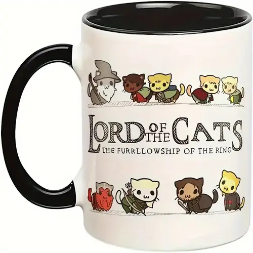 ounce tea and coffee cup cat lord ring tea and coffee cup birthday gift christmas gift