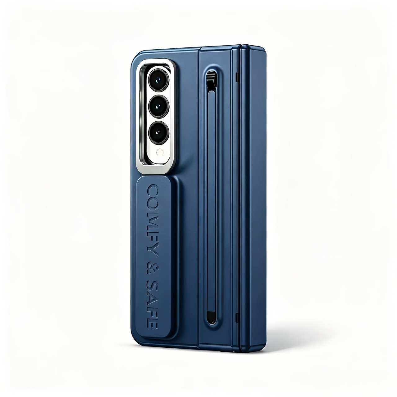 TEMU Phone Case - Suitable For Z Fold 7 Phone Case New Fold 6/z Fold 5/4 Lens Stand Protective Cover