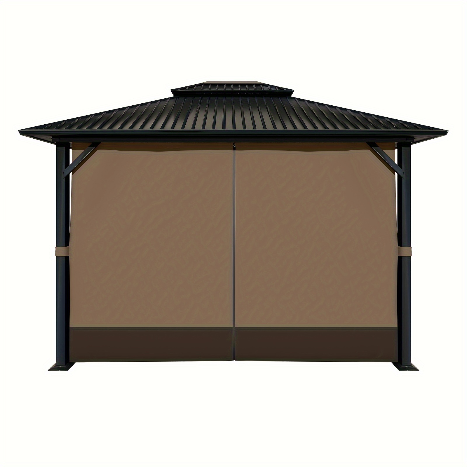 

Gazebo Curtain Replacement - Universal 4-panel Sidewalls 10' X 10' (curtain Only)