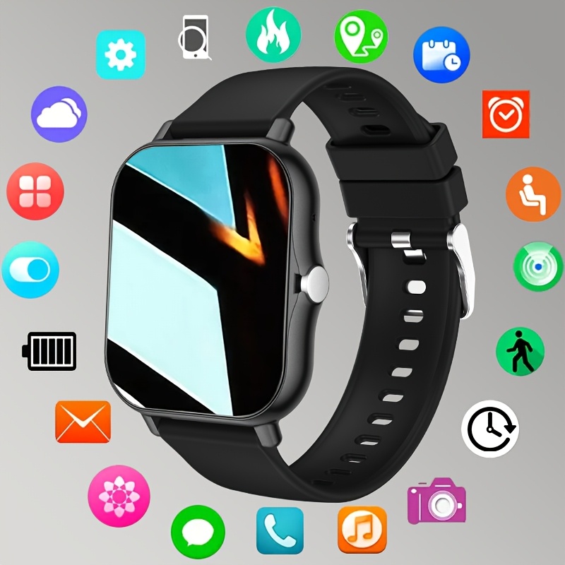 Smartwatch with Advanced Features Including Multiple Sports Modes, Call Notifications, Message Alerts, Music Control, And More. A Perfect Gift for Valentine'S Day, Christmas, New Year, Or Birthdays, Suitable for Family, Friends, And Loved Ones
