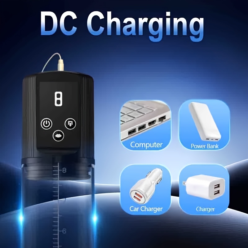 Male penis strong suction self exercise device, equipped with 9 frequency suction modes and 9 training masturbation modes. Sucking stimulation, training equipment, functional ergonomic design, minimalist aesthetics, durable structure, All for male.