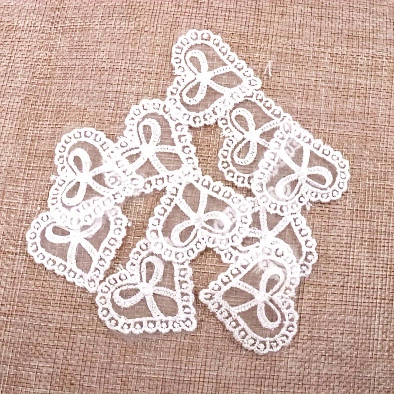 

20pcs -shaped Patches, 40mm - Diy Sewing For Clothing And Decoration