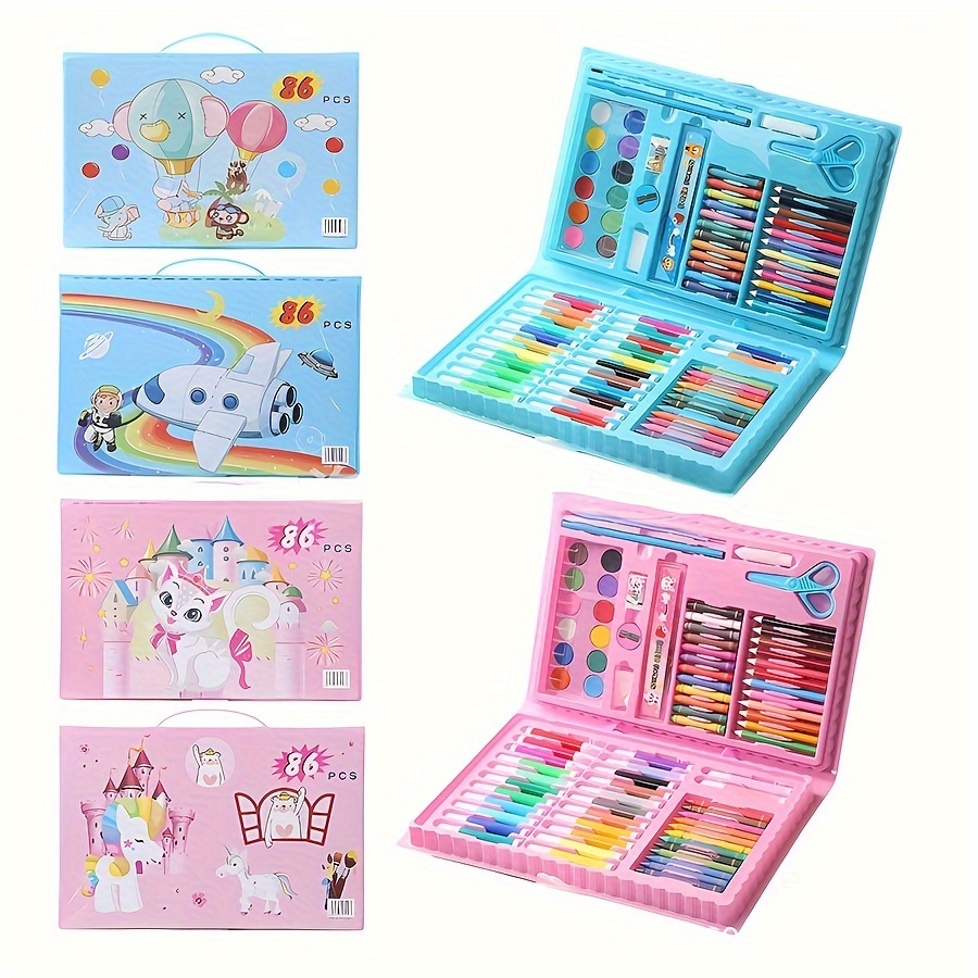 

Choix ] Ensemble d'Art Deluxe de 86 pièces avec Crayons, & Crayons de Couleur - Kit Complet de Dessin et de Peinture pour Jeunes, Outils de Peinture, Motif de Produit Aléatoire