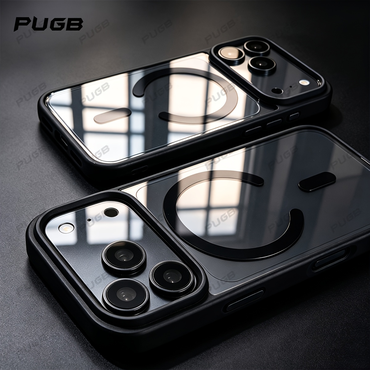 TEMU Phone Case: New Arrival Luxury Transparent Magnetic Wireless Charging Phone Case Compatible With Iphone 18 Pro Max 17 Pro 15 14 13 Pro 17 Pro