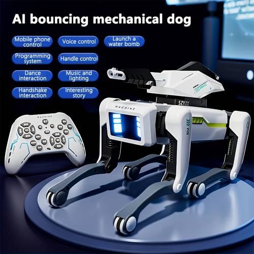 robot dog ai will dance and with voice control support action programming ideal gift