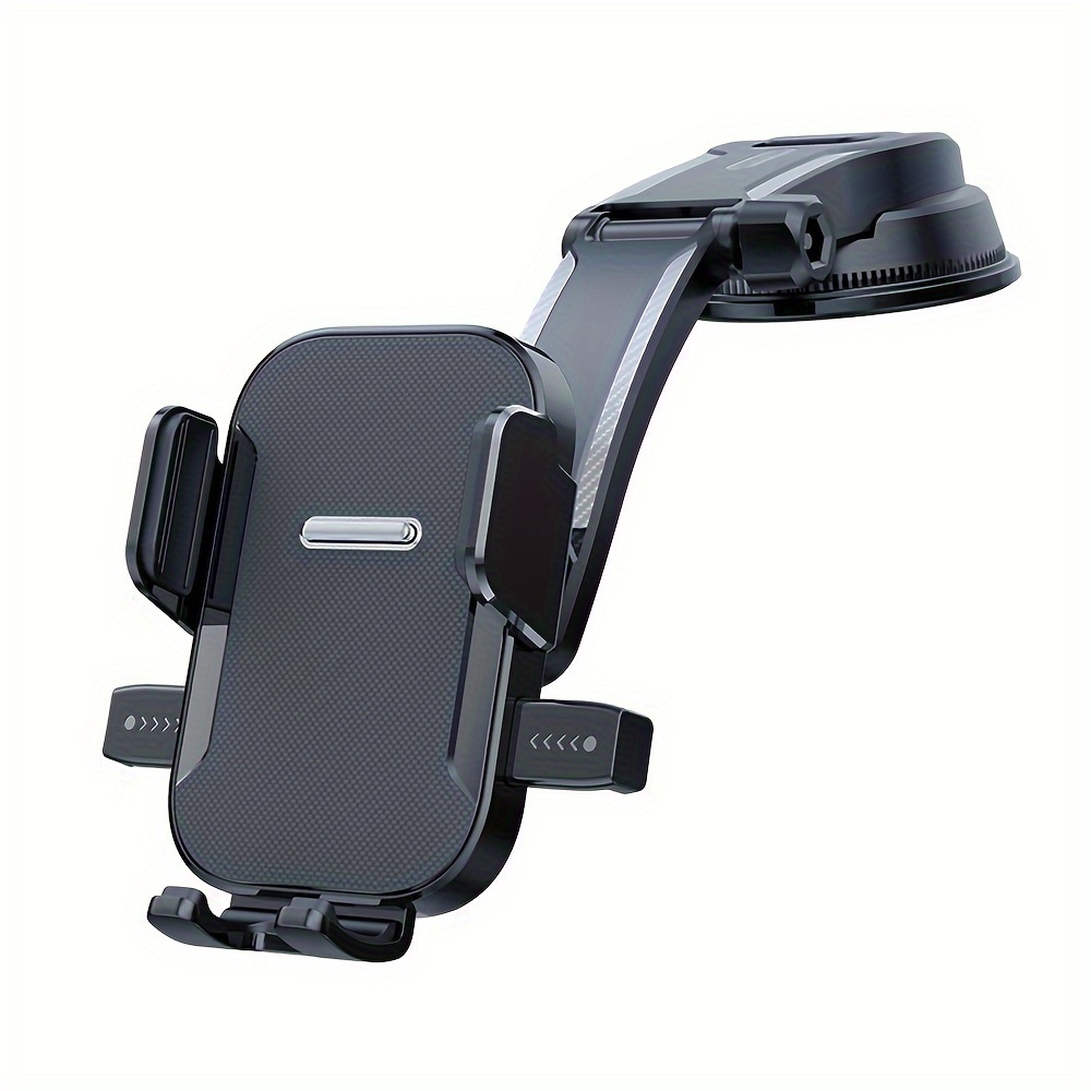 TEMU 1pc Multifunctional Suction Cup Car Mobile Phone Holder, Center Console, Air Outlet Universal Phone Holder, 360° Rotation Universal Car Phone Bracket