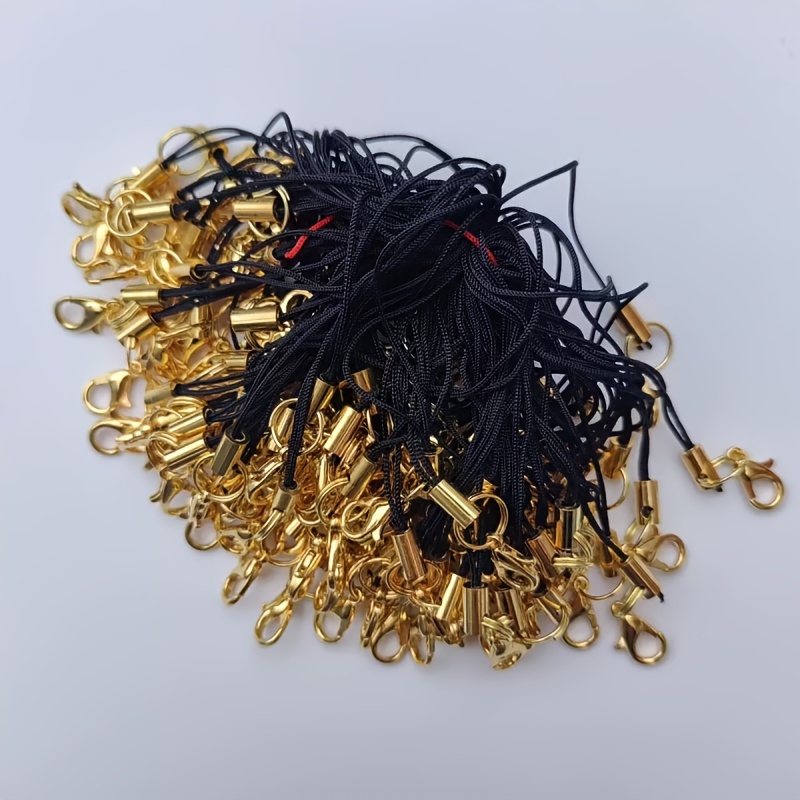 TEMU 47 piezas de cuerdas colgantes para decoración de teléfono con hebilla de langosta, cuerdas colgantes pequeñas multiusos con gancho, adecuadas