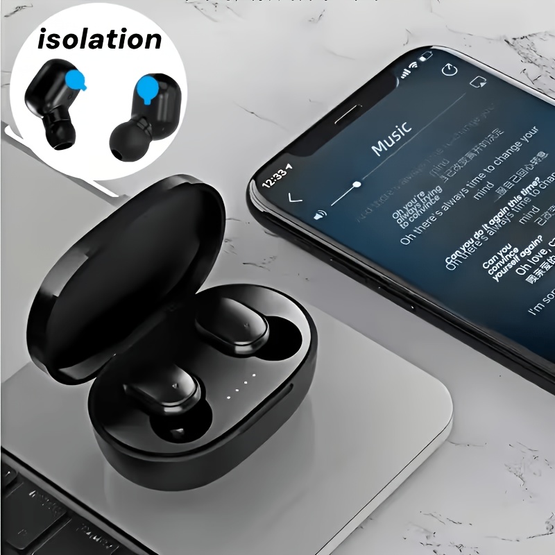 TWS Wireless Earbuds, Compact & Convenient Design