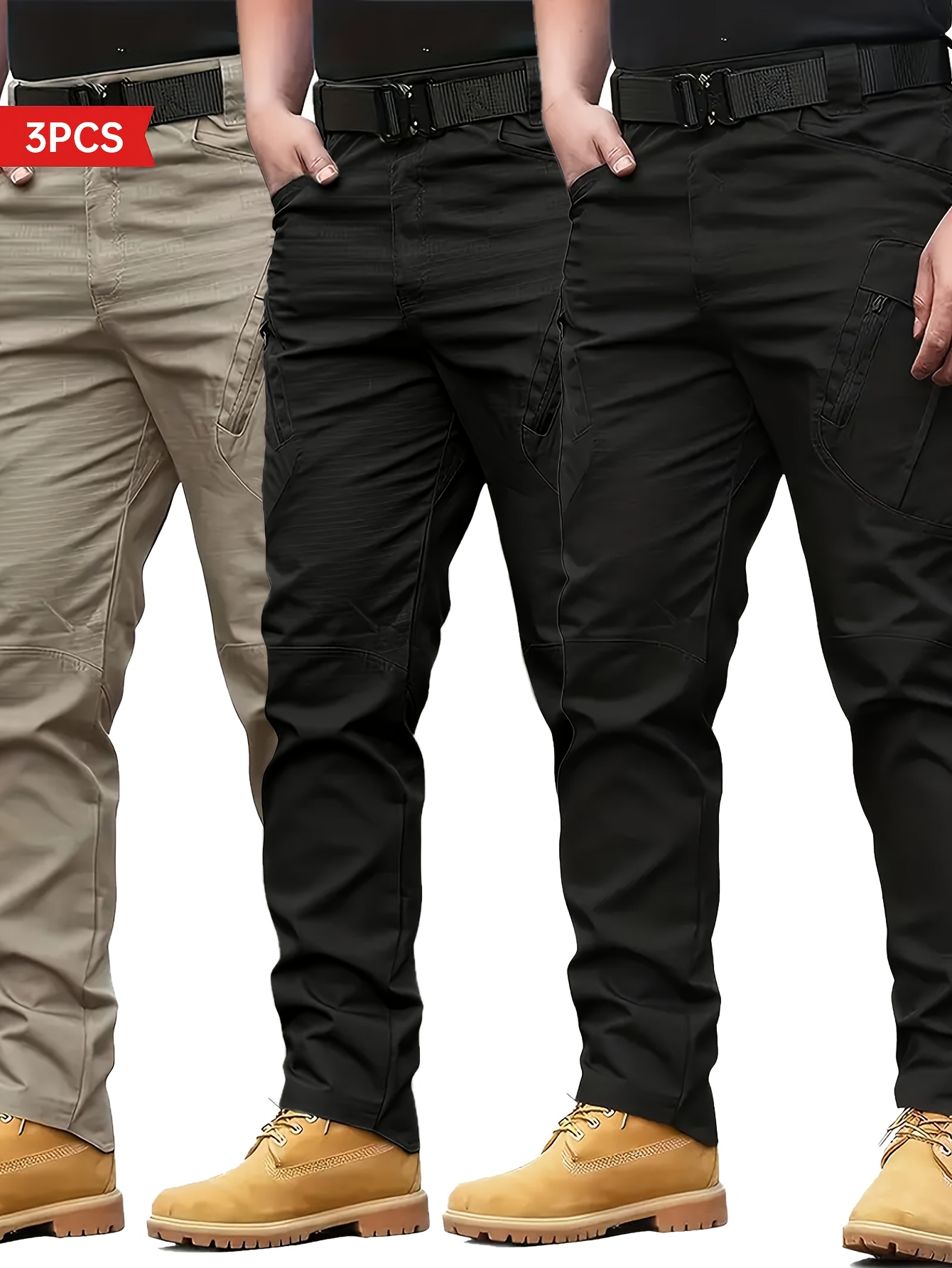 Pantaloni Cargo Da Uomo: Multasche, Vestibilà Ampia, Coulisse, Streetwear Hip Hop, Stile Paracadute Da 15,55 € | DHgate