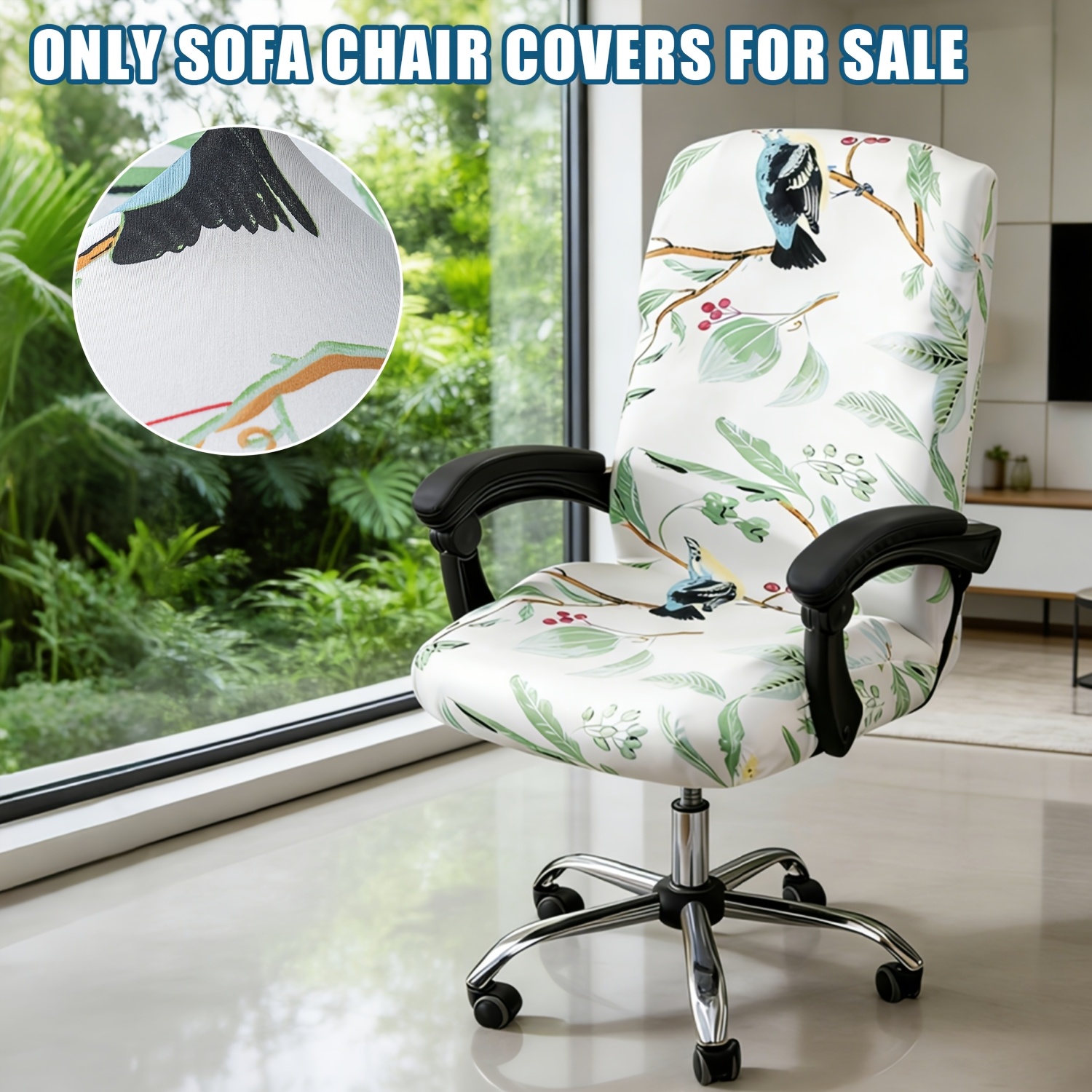 office chair seat cover sold on Temu United States
