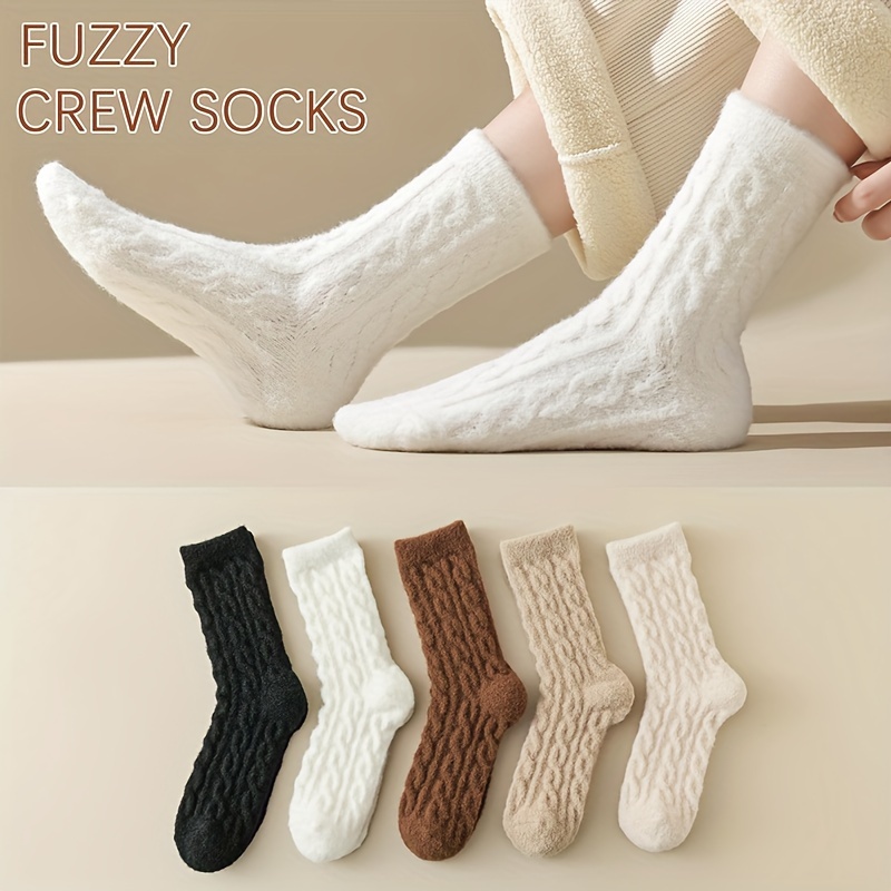 

5 Of Women's Thickened , Mid For Slippers, For , And , Added Fleece, And