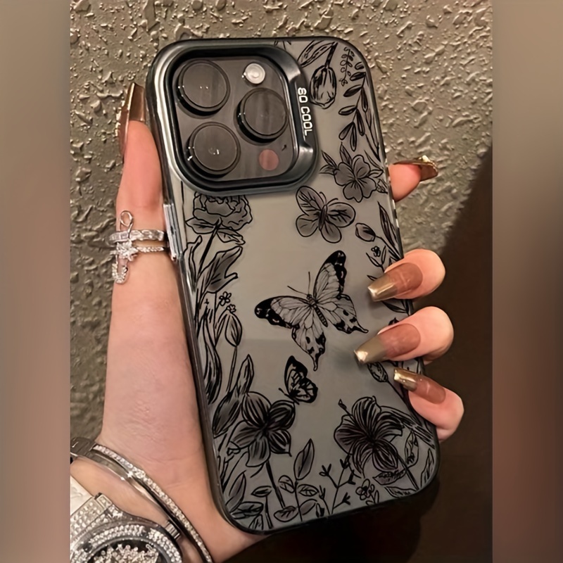 

Laser Butterfly Flower Case For