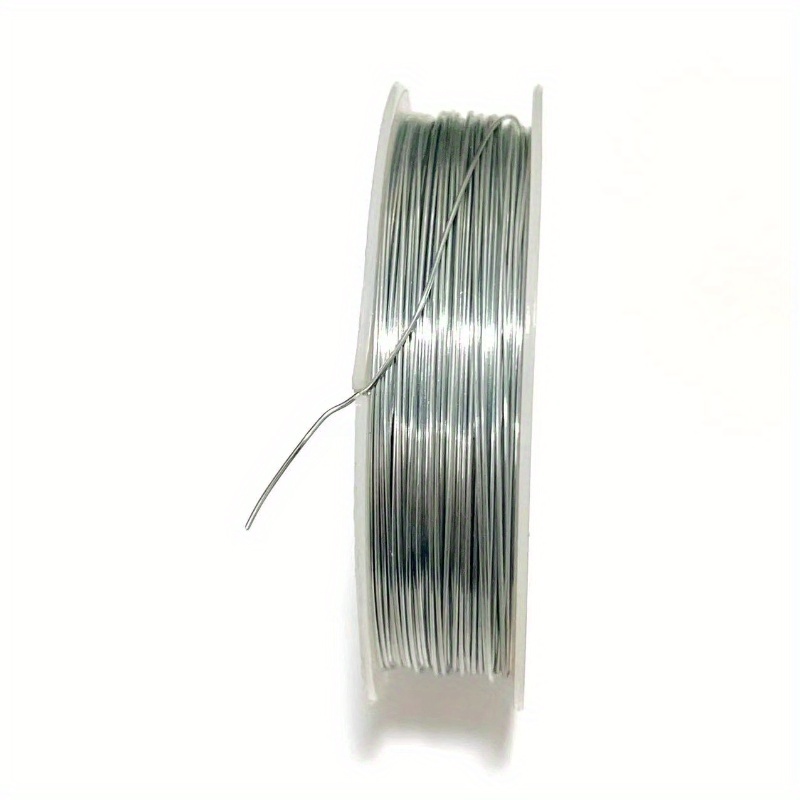 TEMU Volume 1, 1889.76-inch Galvanized Wire, Hand-woven Rope, Garden Rope, Diameter 0.4mm, Length 1889.76 Inches, Suitable For Diy Projects, Artistic