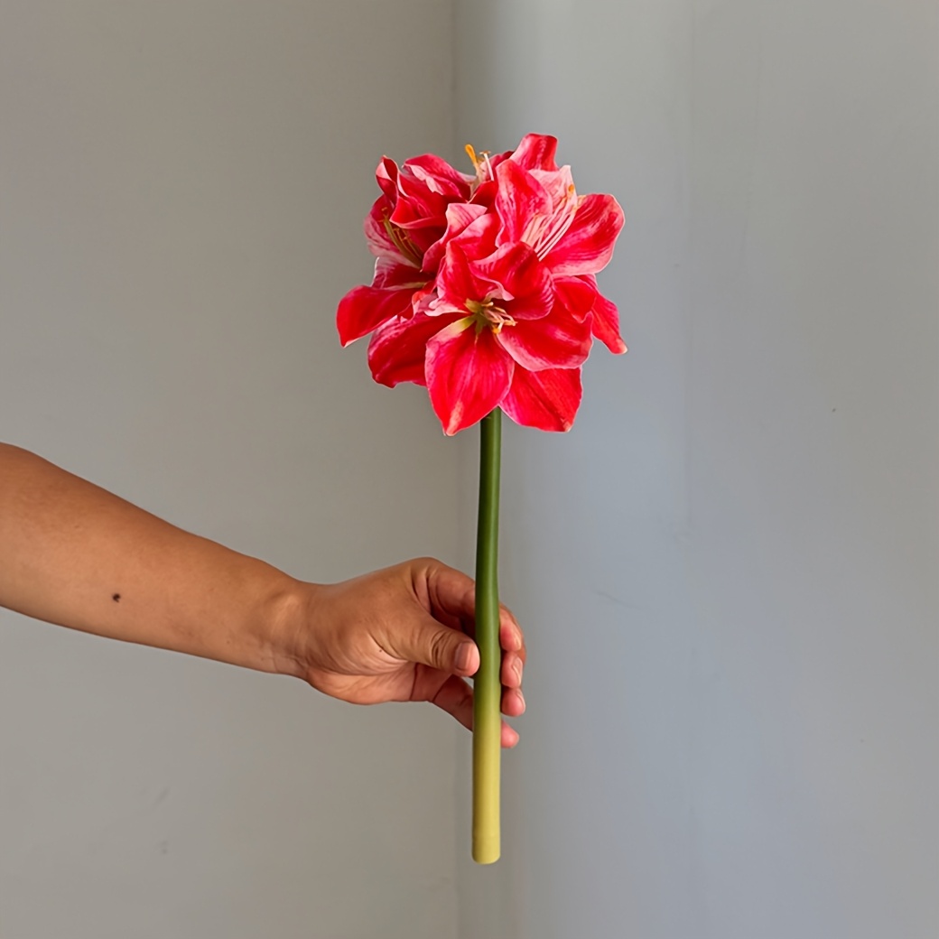 Artificial Bouquet 17 Inches (. 43cm) Artificial Stem With Home & Dining Table Centerpiece Ideal For Wedding Banquet Decorations