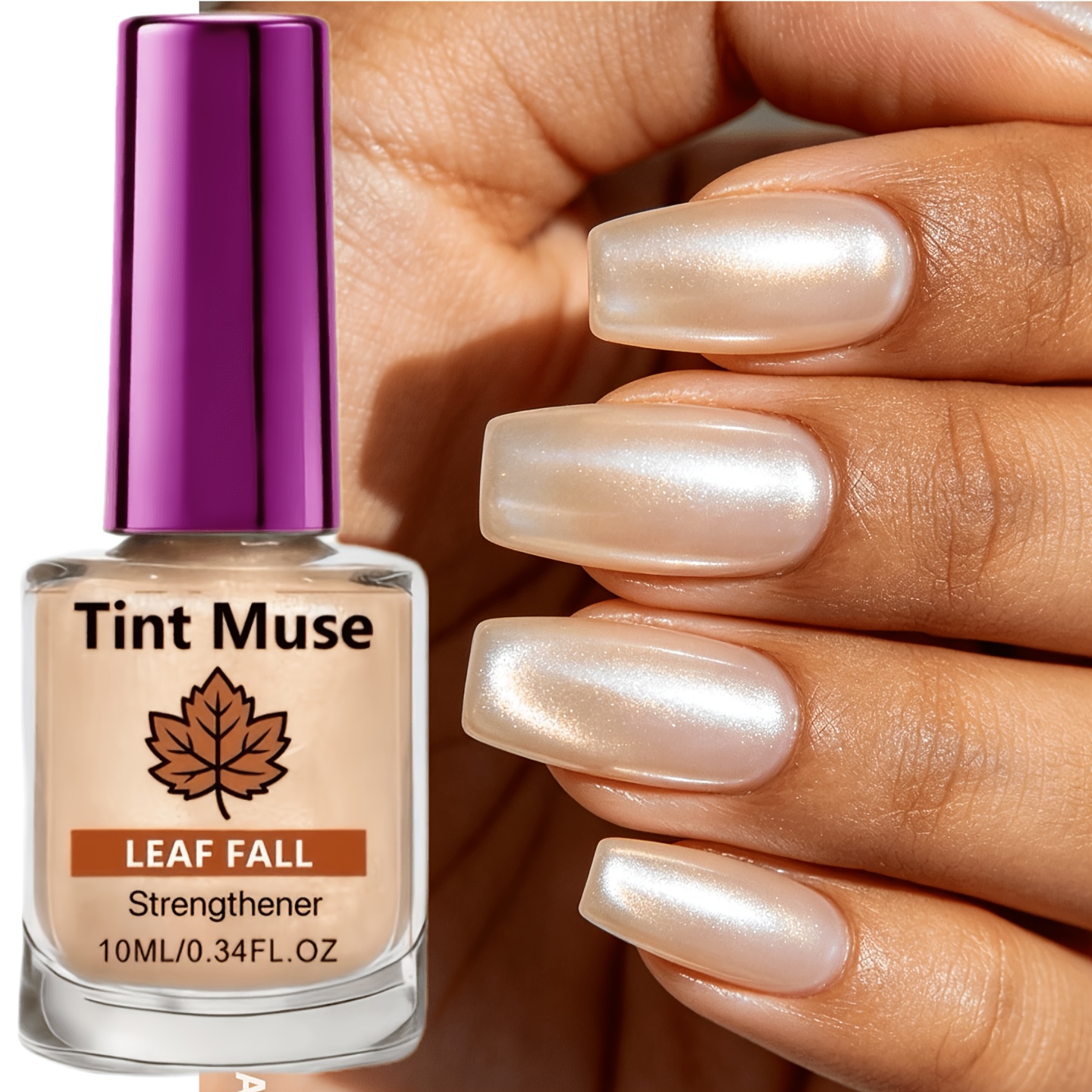 Nude Nail Polish - Quick-dry Suitable For Diy, No Baking Required, Long-lasting & Chrome Glossy Finish, Salon-quality Suitable For Hands/nails, Suitable For Daily Wear, Gift For, - Formula