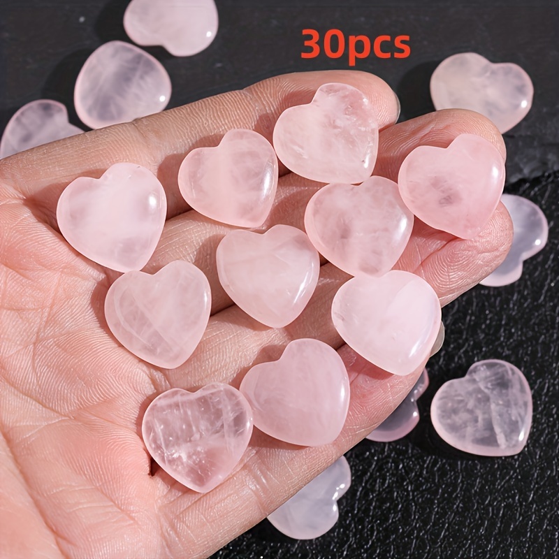 A Set Of 30 Quartz Crystals Shapes, Ideal For Gifts, Projects, Or Christmas Presents.