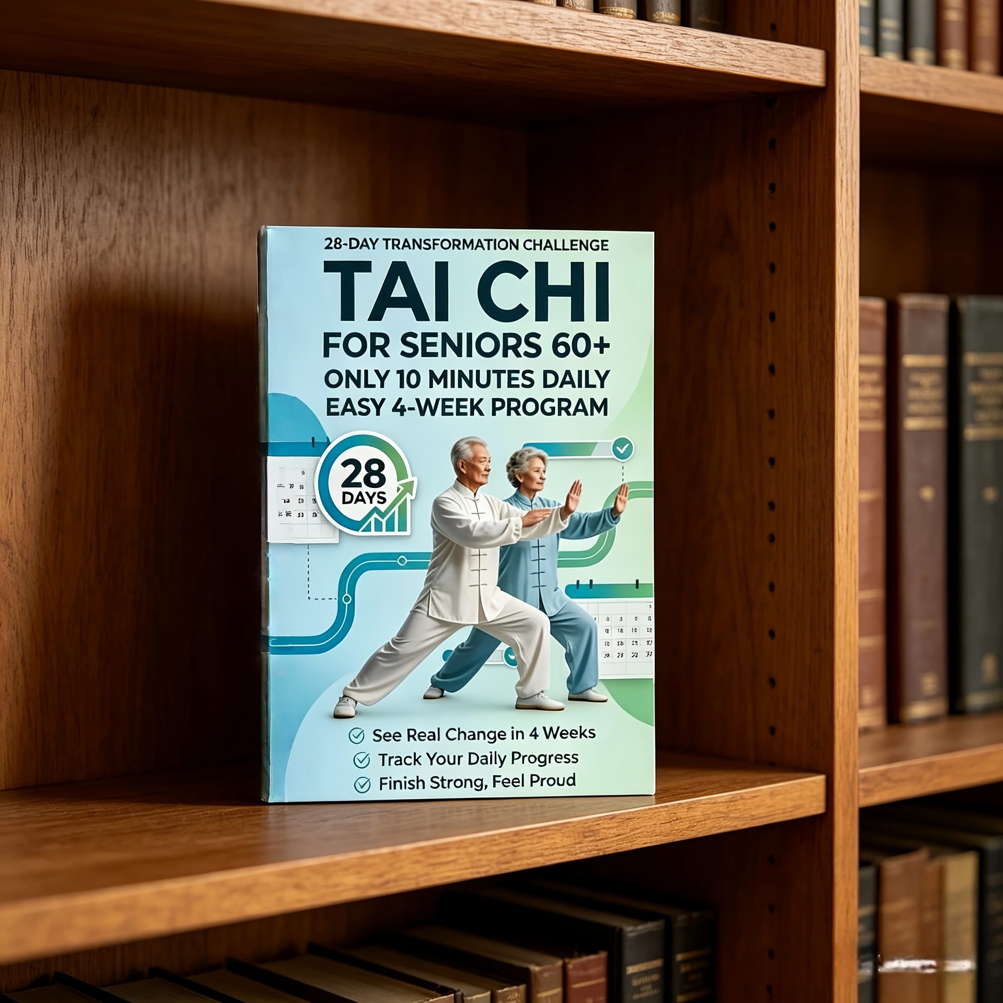 TEMU Tai Chi Marche pour la Perte de Poids : Un Plan Graduel de pour les Seniors (Marche Quotidienne Douce/ des Articulations/Pourtraite en Intérieur