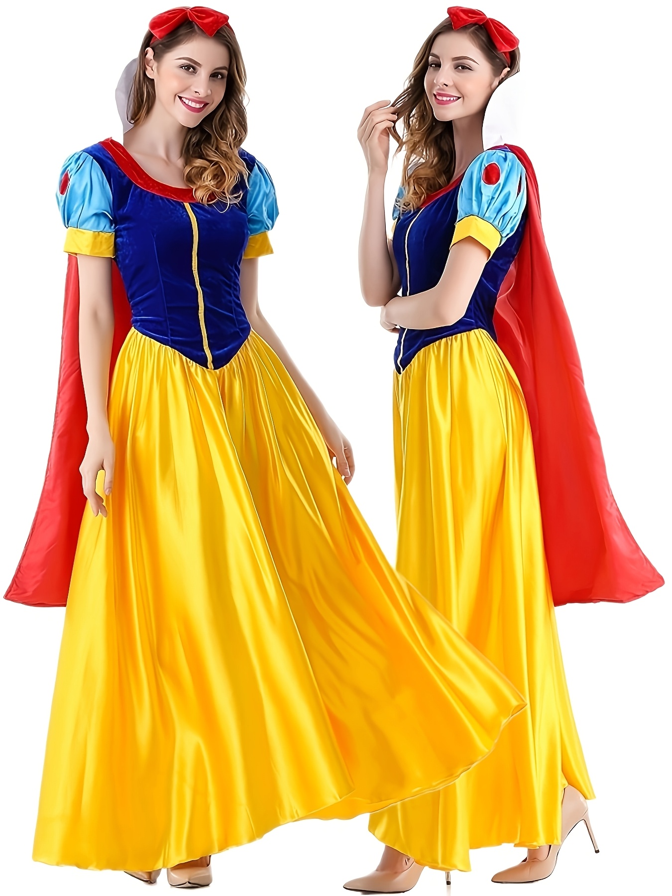 strapless open back dress Pink Princess Dress Adult, Halloween Costumes Woman main image 1