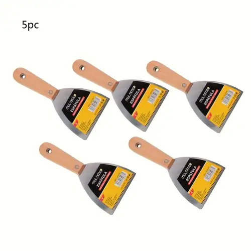 Strumento Raschietto For Carta Da Parati, Raschietti, Coltello For Stucco, Strumento Raschietto In Metallo For Finitura Cartongesso, Raschiatura Intonaco, Decalcomanie E Carta Da Parati (2 Pollici)(6i - Foto 10