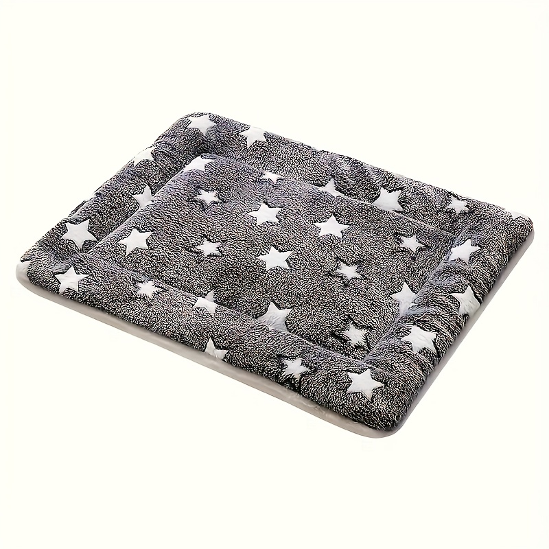 TEMU Pet Mat Blanket Thickened Warm Pet Bed For Dogs And Cats All Sleeping Mat Cushion