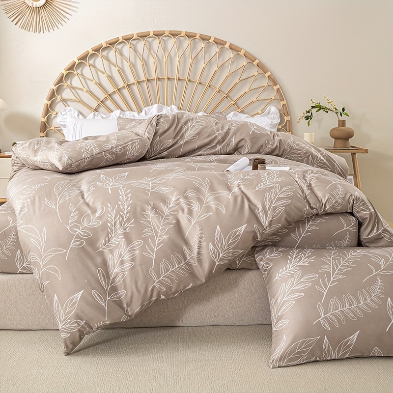 3pcs Qingcheng Printed Down Comforter Cover Set (excluding Comforter Insert And Pillow Insert)