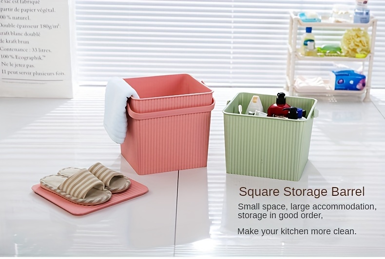 heavy duty storage bin with lid plastic bath basket stool for   uses storage bins for   for halloween and christmas for halloween and christmas Product details 2