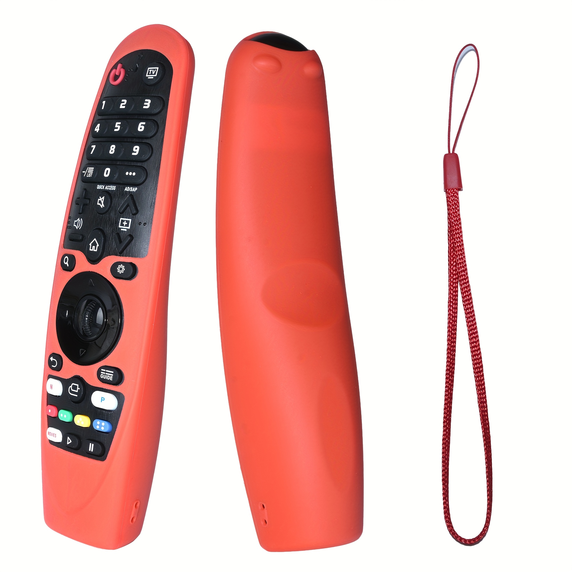 TEMU 1pc Blue Full-coverage Silicone Protective Case, Compatible With An /an Mr650/an Mr18/an Mr19ba/mr20ga, Anti-slip And Dust-proof Silicone