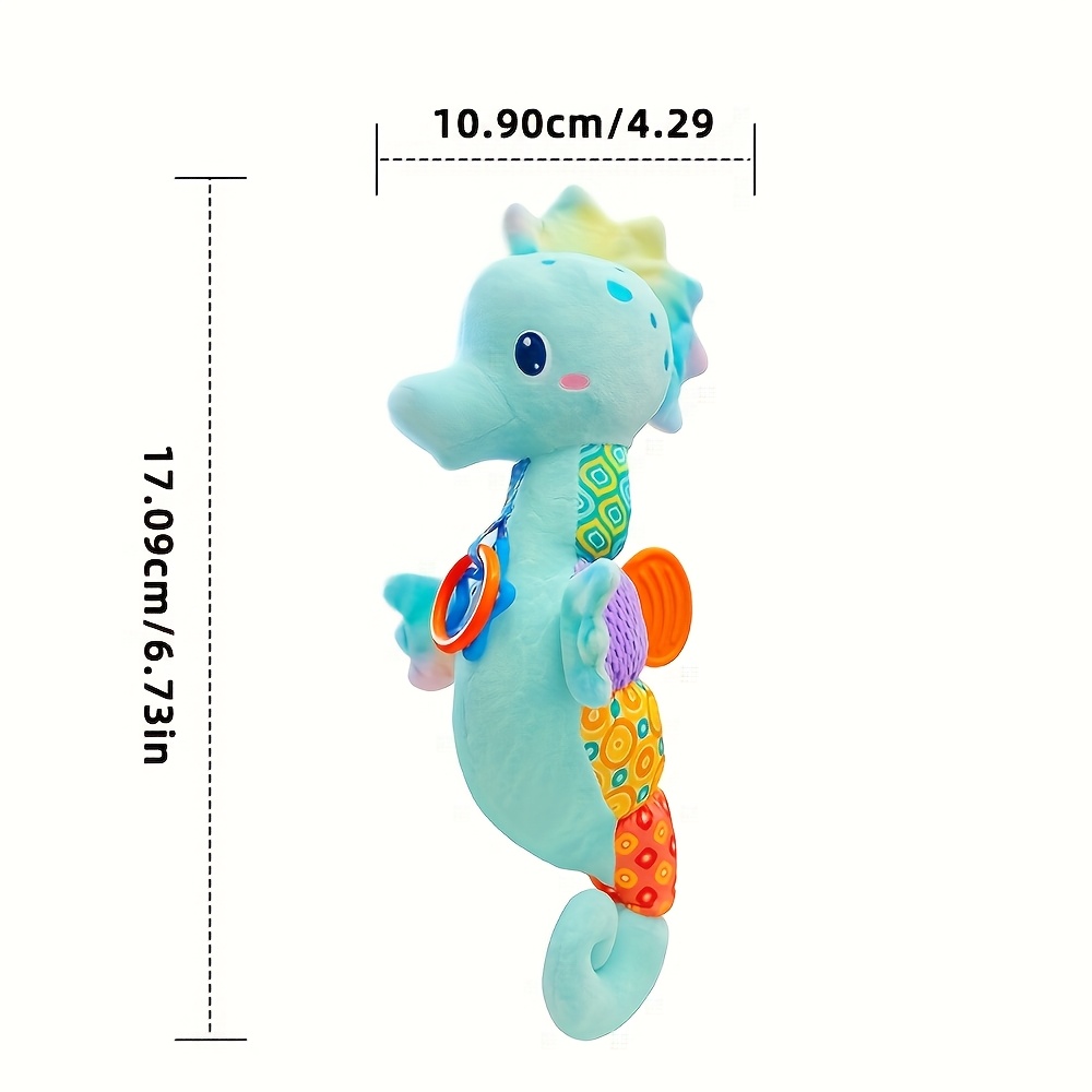 Seahorse sensory baby toy