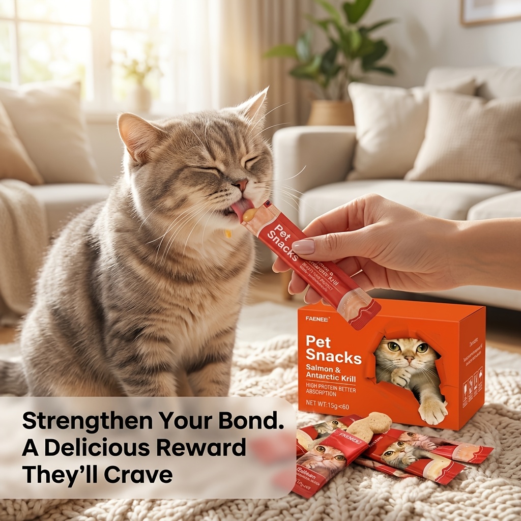 a   of 60   wet food snacks cat strips 900g nutritional reward the most   way to provide high quality   cats must store staple food   an   gift for   kittens and   cats Product details 2
