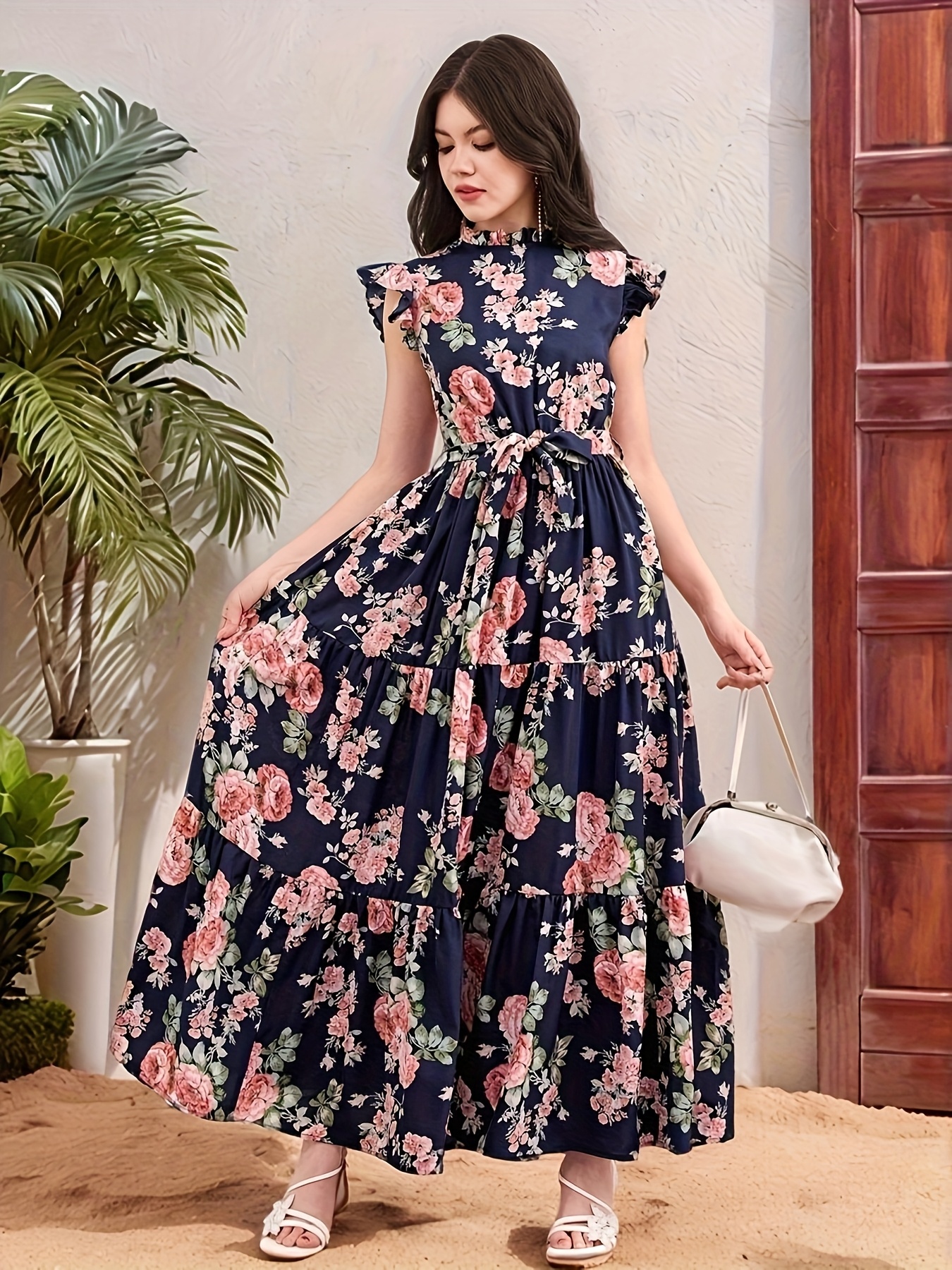 church dresses for girls sold on Temu Mexico