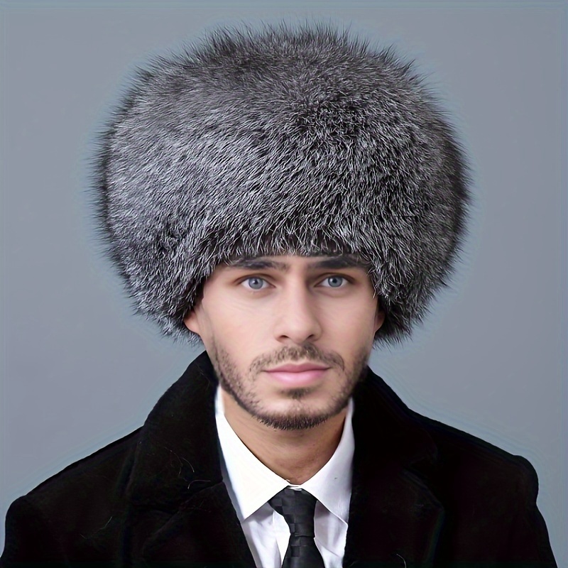 

Men's Winter Hats Fur Ushanka Hats Wind Resistant Caps Cycling Caps Ski Caps