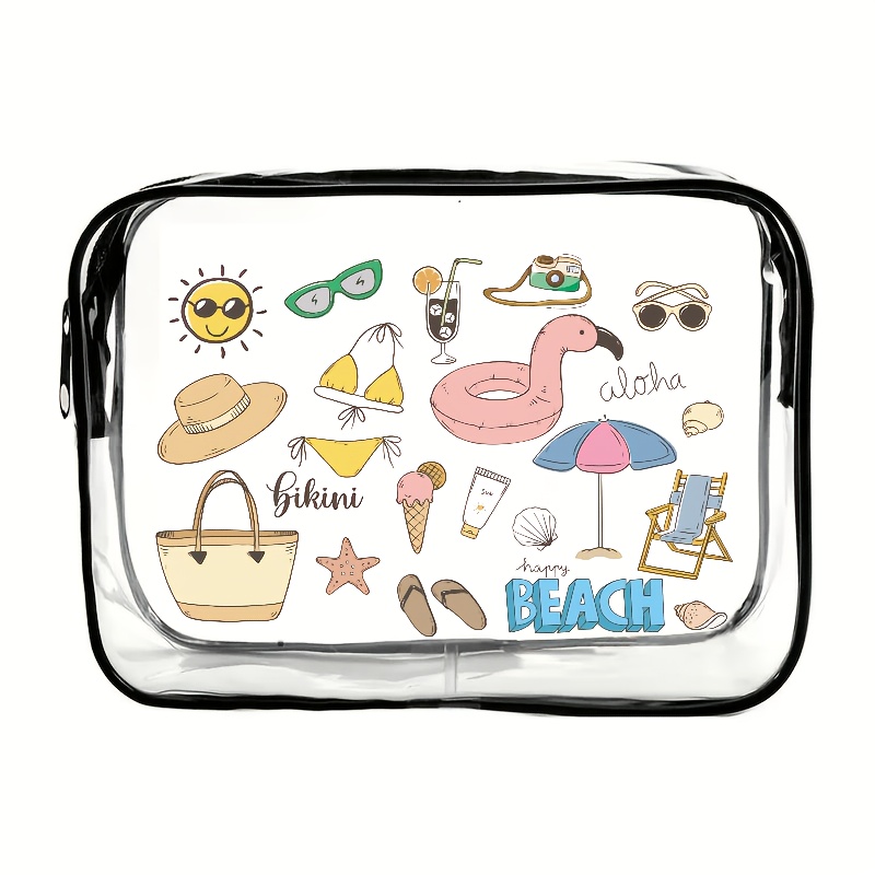 TEMU A Storage Bag Designed For , Swimming, And Surfing, Suitable For Organizing Swimsuits, Bikinis, And Beach Essentials. Ideal For Storing Personal