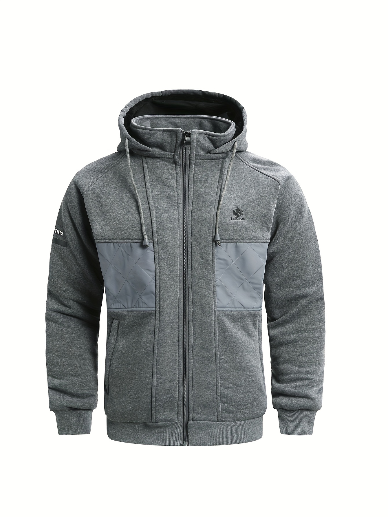 Crosshatch knitted online hoodie