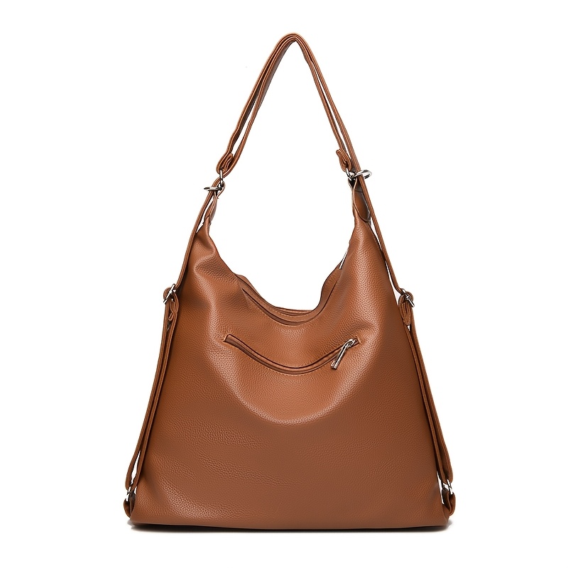 Bolso de Hombro Simple Retro, Bolso de Mano para Vacaciones, Mochila de Viaje Multifuncional