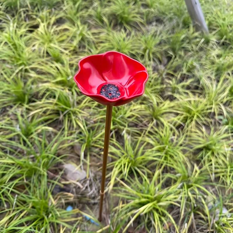 E-shop 【3D】 [3D] . Handgefertigte Metall Garten Einsetzkarte Vogel Bienenbad Schmetterling Trinkstation Befruchtung Insektenfutter Hummingbird Tränke