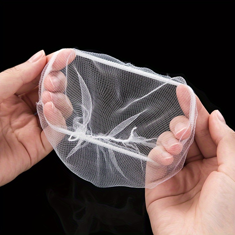 

100pcs Disposable Kitchen Sink Strainer Bags - Mesh Filter For Drain, Collects & Residue