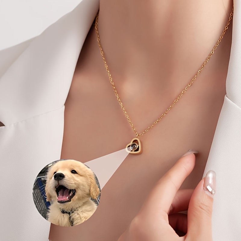 Wear Felicity Personalized Picture Pendant Necklace Wear Felicity