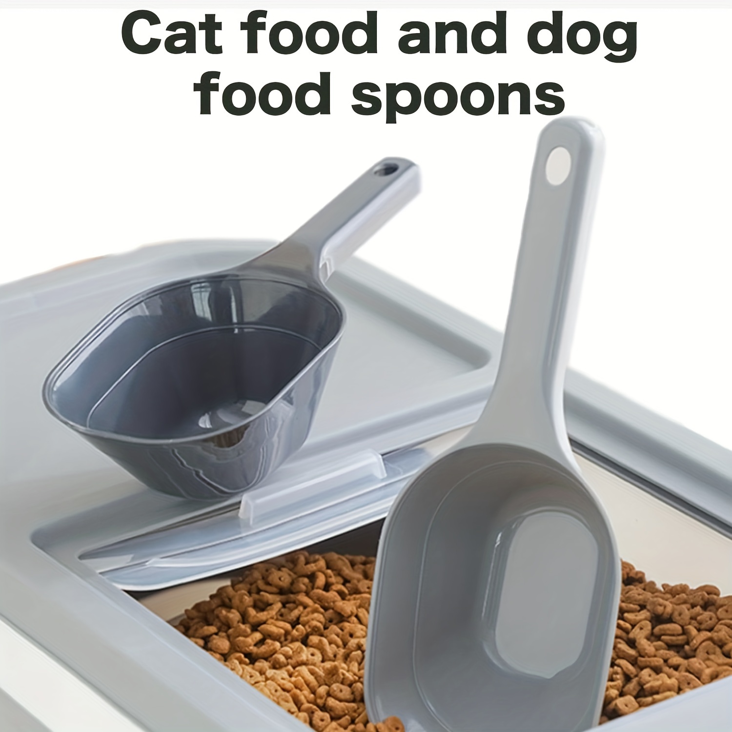 

Pet Feeding Scoops: Large Plastic Dog Scoops For Easy Portioning