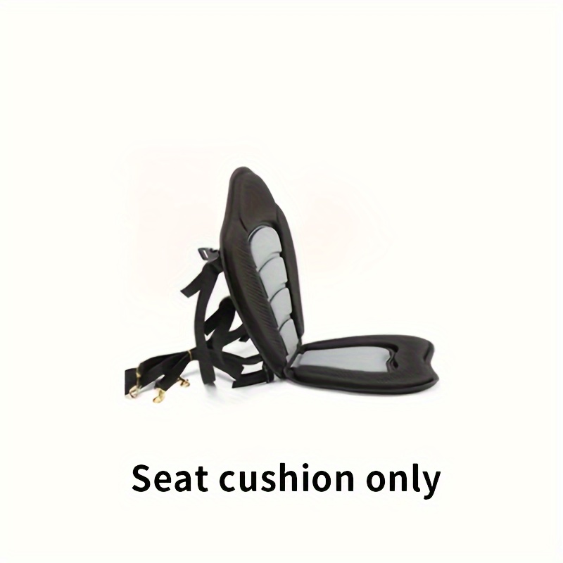 EVA Padded Deluxe Kayak Seat Fishing Canoe Boat Cushion Chair Pad Black 