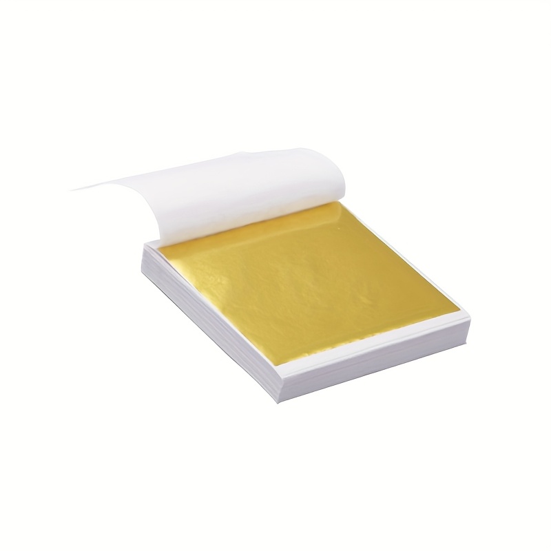 TEMU Art Paper Sheets & Stickers - K Golden Metallic Diy Craft Supplies For Nail Art, Scrapbooking, Gift Wrapping - For , Scrapbooking Supplies |
