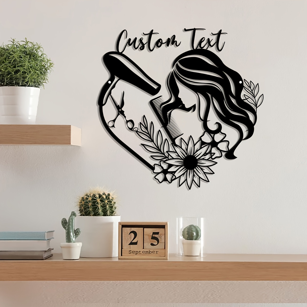 

[top-] Metal - Personalized Hairstylist , Decor For Salons & ,