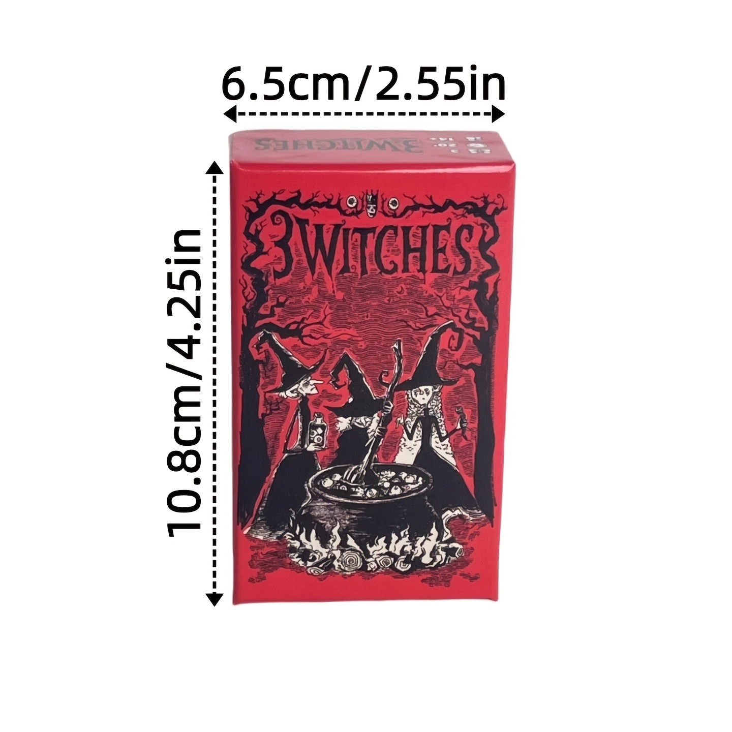 3 Witches Board Game, Magical Strategy Card Game